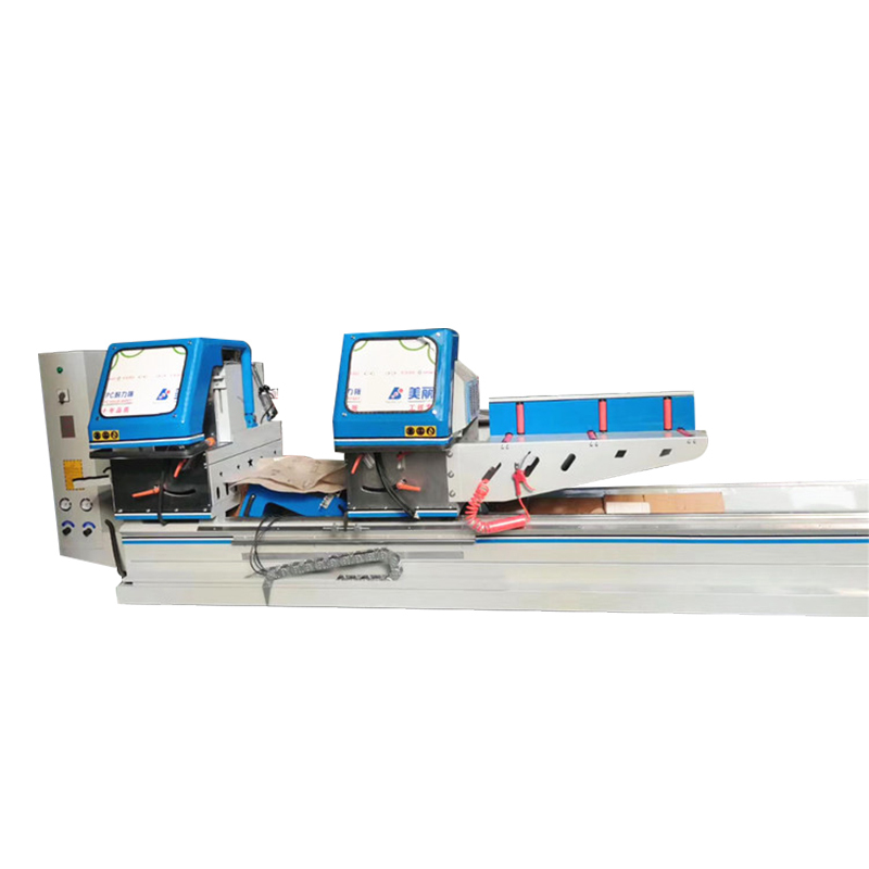 High Precision 450mm Double Head Cutting Saw Aluminum Window Machine