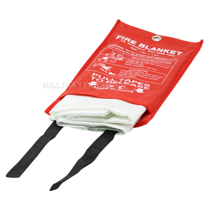 ผ้าห่มกันไฟคุณภาพสูงทำจากไฟเบอร์กลาส หนา 0.45 มม. ทนความร้อนได้ถึง 550 องศาเซลเซียส ขนาดใหญ่ ชุดดับเพลิงฉุกเฉินสำหรับรถยนต์ - Product Image 1