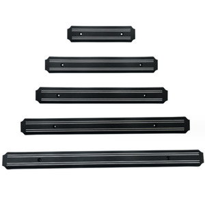 Support magnétique pour couteaux en plastique avec vis pour rangement de cuisine, style minimaliste - Product Image 4