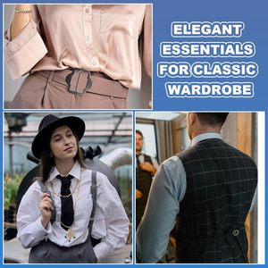 Hebillas metálicas para chalecos, ajustadores deslizantes, cierres hexagonales de doble pasador para trajes, cinturones, bolsos, ropa y accesorios de bricolaje. - Product Image 5