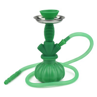 Mini chicha jetable en forme de pistolet arabe avec plastique givré pour fumer - Vente directe d'usine