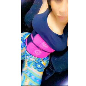 Qualité 2 Deux Sangle Noir Double Ceinture Néoprène Taille Formateur Femmes Plus La Taille - Product Image 3