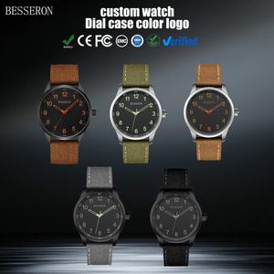 Reloj de Cuarzo de Acero Inoxidable de Lujo para Hombre, Diseño Ejecutivo, Esfera de 43 mm, Correa de Cuero, Movimiento Japonés, Resistente al Agua - Product Image 2