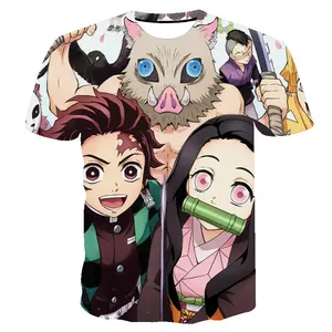 Gratis Pengiriman Grosir Harga Murah T-Shirt Anime Jepang Manga T SHIRT Pakaian untuk Pria