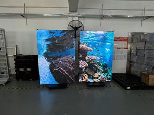 Écran LED intérieur triple pliage P2.5 4K 120Hz avec CMS intégré, fixation murale pour salle d'exposition - Product Image 2