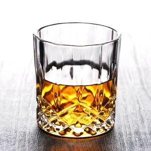 Tùy Chỉnh Whiskey Kính Sáng Tạo Rượu Uống Cốc Kim Cương Kính Dày Cơ Sở Tinh Thể Thủy Tinh - Product Image 1
