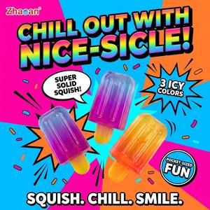 Zhaoan Ice Pop Sensory Squishy <b>Toy</b> Soft Squishy <b>Toys</b> Stress Squishy ADHD Relaxing Squishy Factory Ice Cream Pop Stress <b>Toy</b> - Product Image 1