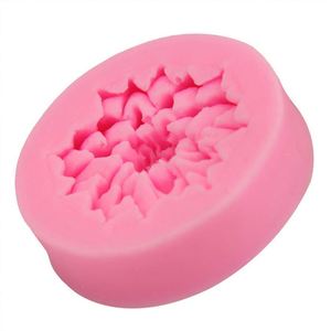 Molde de Silicona K250 con Forma de Flor de Crisantemo para Decoración de Pasteles de Boda, Herramientas para Hornear, Fondant y Jabón - Product Image 1
