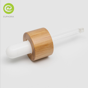 Venta al por mayor 18mm <span class=keywords><strong>de</strong></span> bambú tapa cuentagotas tapa para botella <span class=keywords><strong>de</strong></span> aceite esencial - Product Image 2