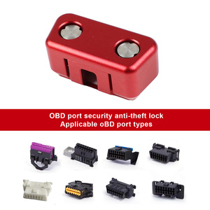 Protector de Puerto OBD2, Bloqueo Antirrobo de Aleación de Aluminio para Autos, SUVs y Camionetas, Herramienta con Llavero - Product Image 5