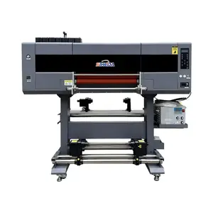 Impresora de pegatinas DTF A1 de 24 pulgadas, máquina de impresión UV Digital de 60cm, cabezal dual xp600 i3200, cabezal de impresión, película AB, impresora UV DTF