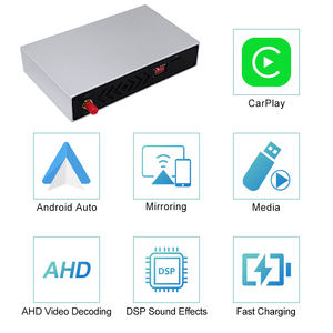 Module CarPlay Android Auto sans fil Stwei pour système BMW CCC Série 5 E60 E61 2005-2008 Prise en charge de la caméra de recul de la voiture Lien miroir - Product Image 3