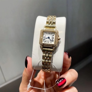 Reloj de Pulsera de Cristal Clásico de Lujo de Alta Calidad, Multifuncional, con Calendario, para Mujer, Moderno, Cuadrado - Product Image 1