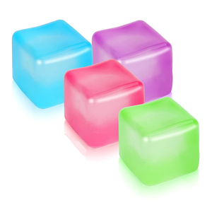 Jouets sensoriels anti-stress pour adolescents, multicolores, en forme de bonbons, de glaçons, de diamants, de boules anti-stress moelleuses et de capsules, avec plusieurs designs - Product Image 1