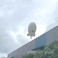 Dirigeable gonflable à hélium personnalisé de dirigeable blanc de publicité à télécommande dirigeable RC de Zeppelin