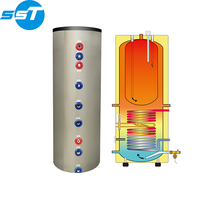 Réservoir de stockage d'eau chaude à pompe à chaleur duplex à source d'air de 100 litres à usage domestique en gros