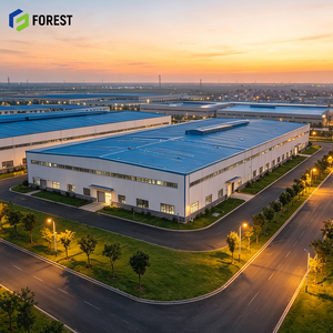 Clear Span Modular Structural Steel Workshop Warehouse Fast Erection Heavy Industrial Production <b>Storage</b> Building Frame - Product Image 1