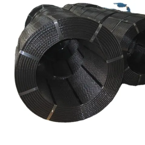 High Quality wire strand used in a variety of lifting hoisting and traction equipment wire rope 7 Wire 12.7mm PC Strand