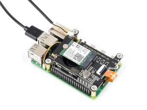 PCIe To M.2 E KEY HAT (D) สำหรับราสเบอร์รี่พาย 5 สำหรับ NIC ไร้สาย NGFF (M.2 E KEY) ต่างๆ รองรับการเชื่อมต่อ USB บลูทูธ K532 - Product Image 3