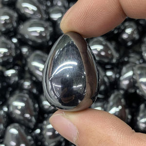 Vente en gros de magnifiques œufs en hématite de cristal de pierres précieuses de haute qualité pour la décoration - Product Image 1