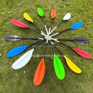 Remo de Barco de Aleación de Aluminio de Múltiples Colores, Flotante, Ligero, Desmontable y Ajustable, <span class=keywords><strong>Remos</strong></span> de Alta Resistencia para Kayak - Product Image 6