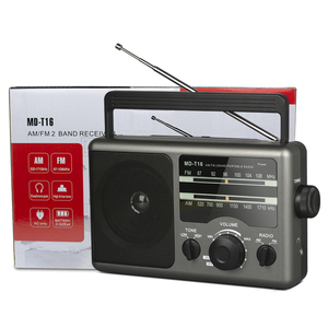 Radio portátil con batería, Transistor MEDING, am, fm, CA, altavoz grande - Product Image 3