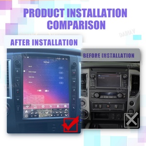 Radio de navigation à écran vertical Android 12 de 13 pouces pour Nissan Titan (XD) 2016 - 2019 - Product Image 2