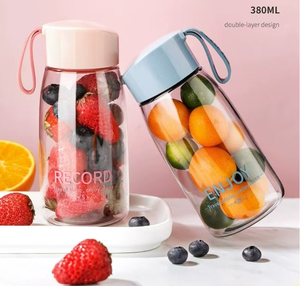 Nice Design Compact Portable <b>Plastic</b> Water Bottle With Handle Children Kids <b>Drinking</b> Bpa-free Bottle - Product Image 2