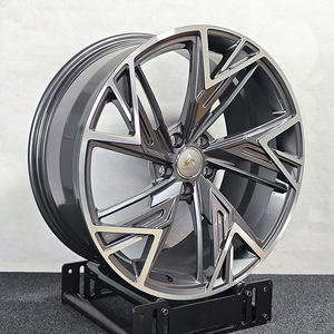 AUROAD <span class=keywords><strong>Jantes</strong></span> en alliage d'aluminium forgé de haute qualité 5 trous 5x112 <span class=keywords><strong>Jantes</strong></span> universelles compatibles avec <span class=keywords><strong>Audi</strong></span> A3 Q3 <span class=keywords><strong>Q5</strong></span> Q7 R8 RS4 RS5 RS6 - Product Image 2