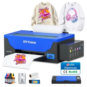Stampante multifunzione dtf macchina da stampa all'ingrosso A3 l1390 L1800 testina di stampa a3 + dtf stampante set dtf t-shirt stampante