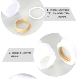 White Plastic <b>Quick</b> <b>Connector</b> 1 Inch Threaded Injection Molded Pipe Fitting For Garden Water System - Product Image 4