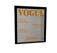 Décoration de fête vogue photomaton accessoires toile de fond boîte photomaton PVC fournitures de mariage vogue magazine boîte photomaton