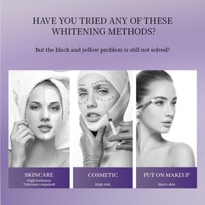 Set de Cuidado Facial con Mascarilla y Suero Blanqueador e Iluminador con Niacinamida y Lavanda Coreana para Mujeres - Product Image 3