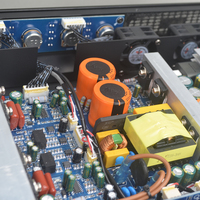 Amplificateur de puissance audio de classe D 1U pour système de sonorisation professionnel de théâtre commercial et de parc d'attractions