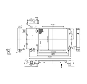 Radiateur de course en alliage Radiateur de performance pour Bmw 3 5 Series E36 <span class=keywords><strong>E34</strong></span> 318i 320i <span class=keywords><strong>325i</strong></span> - Product Image 5