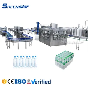 A To Z High speed filling valve Automatic full plastic bottle pure water filling complete bottled drinking water production line