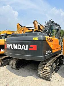 Excavadora Hyundai 220-9s de 22 Toneladas con Cucharón de Excavación de 0.8m³ de Capacidad, Equipo Pesado Usado - Product Image 2