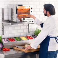 Restaurant Conteneur De Stockage Des Aliments Traiteur Gn Top Table Board Condiment Holders Avec Gn Food Pan and Cover