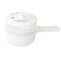 ANDong Nouvelle Mini Marmite Électrique Multifonctionnelle Portable, Petite Marmite Électrique Intelligente pour Cuisson