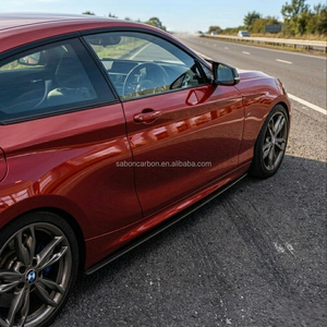 Jupes latérales F22 en fibre de carbone style MP pour BMW F22 F23 M235i <span class=keywords><strong>M240i</strong></span> - Product Image 3