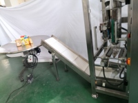 Table rotative en acier inoxydable avec vitesse de rotation de 5 tr/min, qualité alimentaire, contrôlée par PLC pour le traitement des bonbons/du sucre