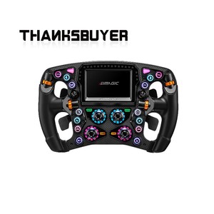 Volante de Carreras Simagic Formula de 280 mm, de Fibra de Carbono Ecológica, con Panel de Control Magicdash de 4 Pulgadas para un Acabado Premium de 5 mm - Product Image 3