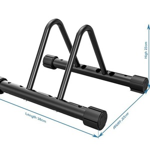 <b>Bicycle</b> Rack Metal Detachable Floor Mount Single Section Repair Display Support <b>Frame</b> - Product Image 4