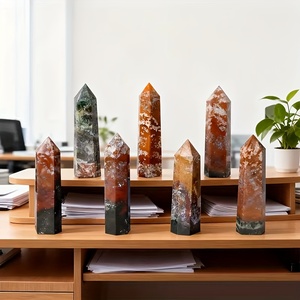 หินคริสตัลธรรมชาติทรงหอก โอเชียนแจสเปอร์ ควอตซ์ สำหรับงานฝีมือและตกแต่งบ้าน ขายส่ง - Product Image 6