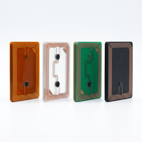 Etiqueta Mini RFID de PVC Personalizable de 13.56MHz, Resistente a Altas Temperaturas, FPC NFC Impermeable para Control de Acceso