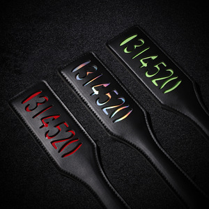 ไม้พายหนังแส้และตบของเล่นผู้ใหญ่สีสันสดใสสำหรับเล่นคู่ - Product Image 1