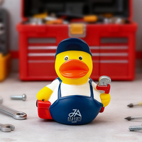 Canards en caoutchouc à thème et personnalisables – Jouets promotionnels en caoutchouc souple multi-styles avec options de personnalisation sur mesure