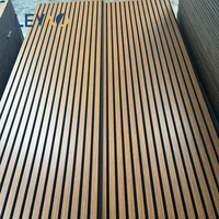 Modern Design Lightweight Akupanel Oka Integrated Interior Sound Absorbing MDF Acoustic Wooden <strong>Grill</strong> Wall Panels Accessories