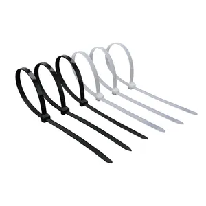 WANDU Nylon 66 Cable Ties, Self-locking Plastic Zip ties,high quality wire tie wrap with factory price 3.6*100mm 100 pcs/bag