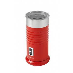 Mousseur à lait Brandani rouge en acier inoxydable 350 ml avec fonction de chauffage automatique - Product Image 1